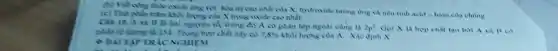 (c) Tinh phin trilin khil lượng của X trong ovide cao nhất.
trị cao nhất của A. hitroxide trong thing và nêu tinh acid
B la hai nguyen as trong do A có phân lớp ngoài cung la 2p^2 Goi X la hep chất tạo bời A và
154. Trong hợp chất này có 7,8%  Ahối lượng của A. Nắc định X
NGHIEM